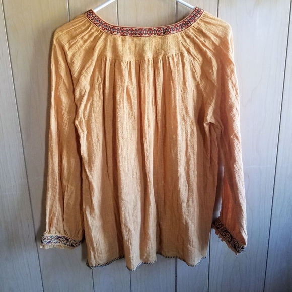 JODIFL Embroidered Yellow Tunic - Picture 2 of 8